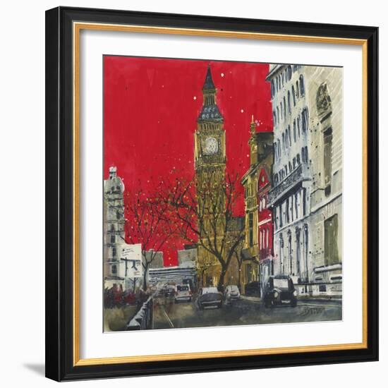 End of the Week, Westminster, London-Susan Brown-Framed Giclee Print