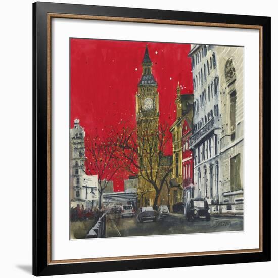 End of the Week, Westminster, London-Susan Brown-Framed Giclee Print