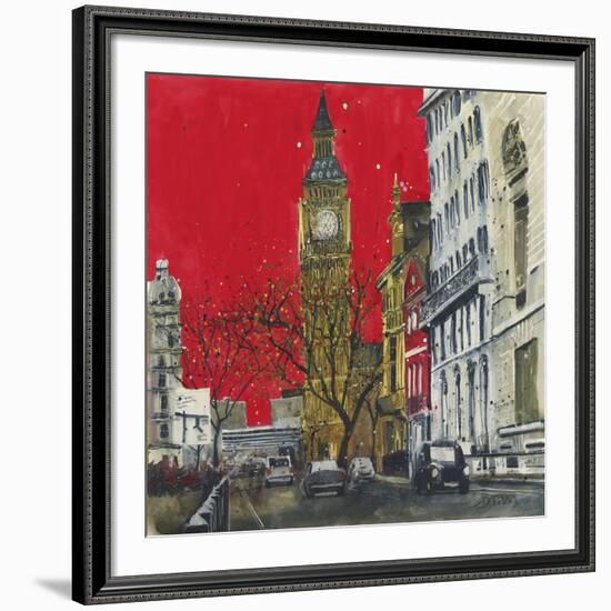 End of the Week, Westminster, London-Susan Brown-Framed Giclee Print