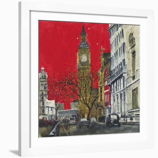 End of the Week, Westminster, London-Susan Brown-Framed Giclee Print