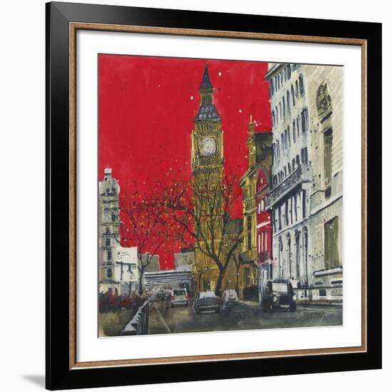 End of the Week, Westminster, London-Susan Brown-Framed Giclee Print