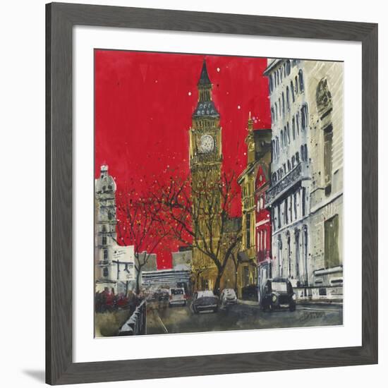 End of the Week, Westminster, London-Susan Brown-Framed Giclee Print