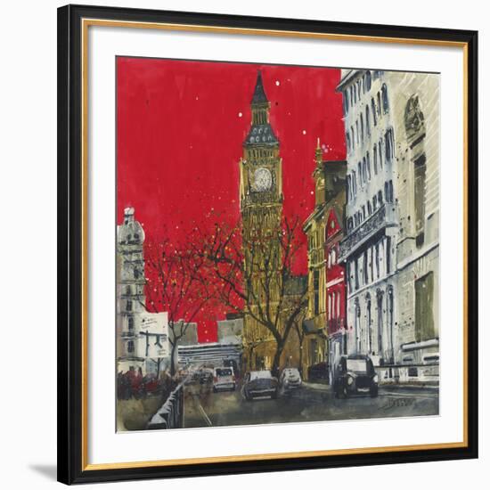 End of the Week, Westminster, London-Susan Brown-Framed Giclee Print