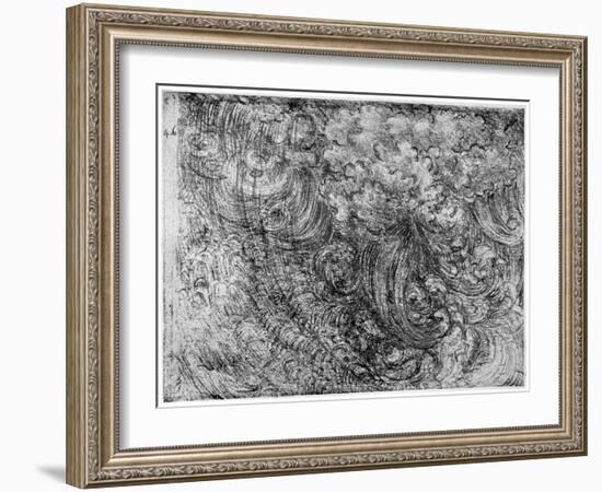 End of the World, C1514-1515-Leonardo da Vinci-Framed Giclee Print