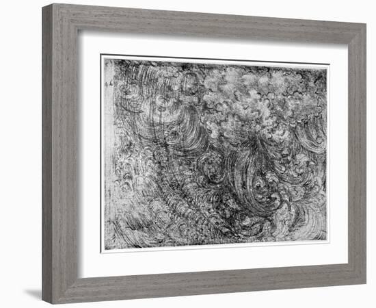 End of the World, C1514-1515-Leonardo da Vinci-Framed Giclee Print