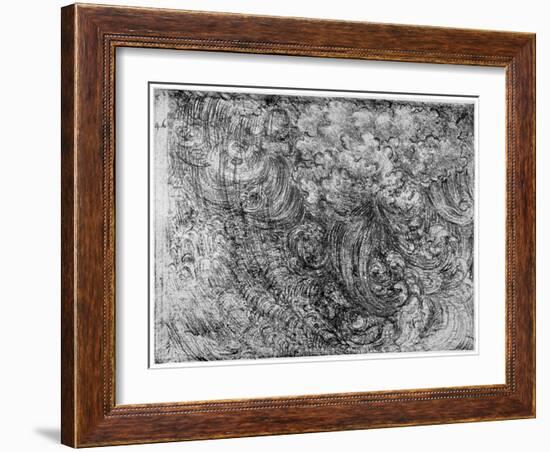 End of the World, C1514-1515-Leonardo da Vinci-Framed Giclee Print