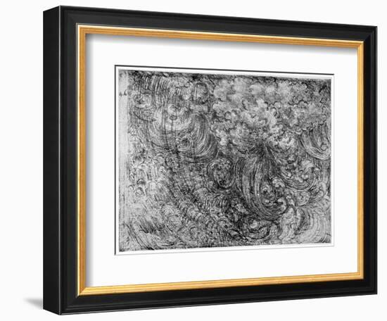 End of the World, C1514-1515-Leonardo da Vinci-Framed Giclee Print