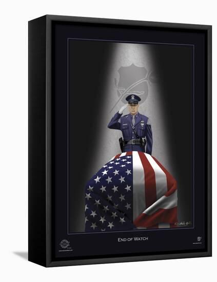 End of Watch-Marc Wolfe-Framed Premier Image Canvas