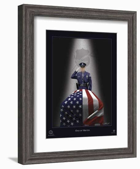 End of Watch-Marc Wolfe-Framed Giclee Print