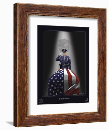 End of Watch-Marc Wolfe-Framed Giclee Print