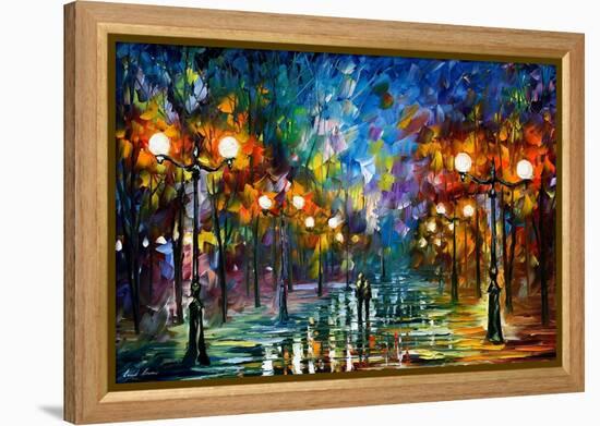 End Of Winter-Leonid Afremov-Framed Stretched Canvas