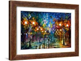 End Of Winter-Leonid Afremov-Framed Art Print