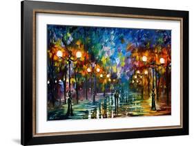End Of Winter-Leonid Afremov-Framed Art Print