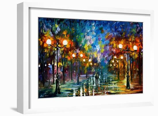 End Of Winter-Leonid Afremov-Framed Art Print