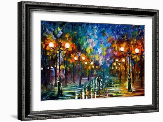 End Of Winter-Leonid Afremov-Framed Art Print