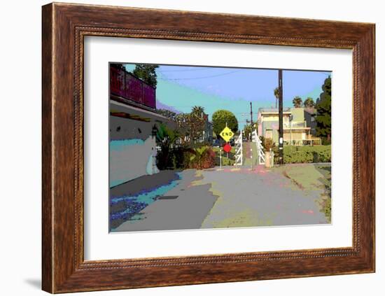 End, Venice Beach, California-Steve Ash-Framed Giclee Print