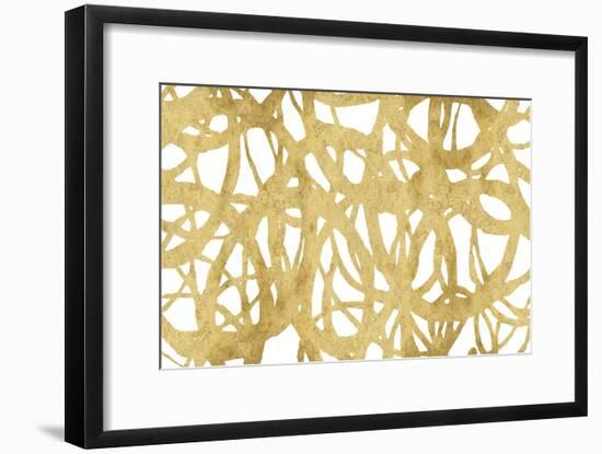 Endless Circles Front Gold IV-Wild Apple Portfolio-Framed Art Print