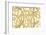 Endless Circles Front Gold IV-Wild Apple Portfolio-Framed Art Print