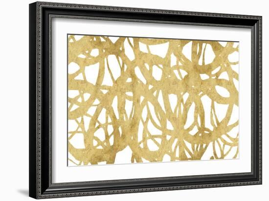 Endless Circles Front Gold IV-Wild Apple Portfolio-Framed Art Print