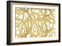 Endless Circles Front Gold IV-Wild Apple Portfolio-Framed Art Print