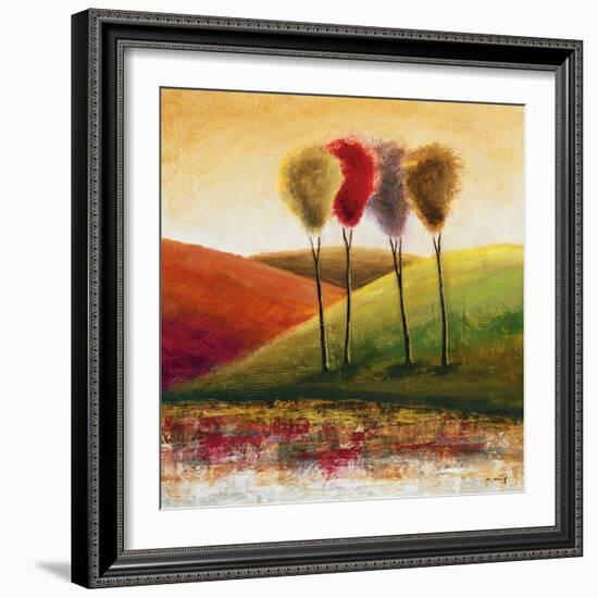 Endless Hills I-Mike Klung-Framed Art Print