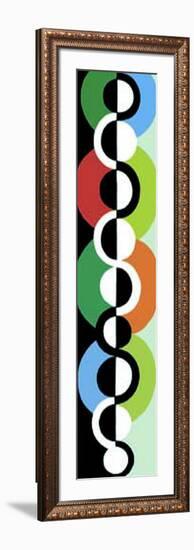 Endless Rhythms, c.1934-Robert Delaunay-Framed Serigraph