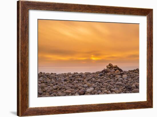 Endless Rock Sunset-Chris Moyer-Framed Photographic Print