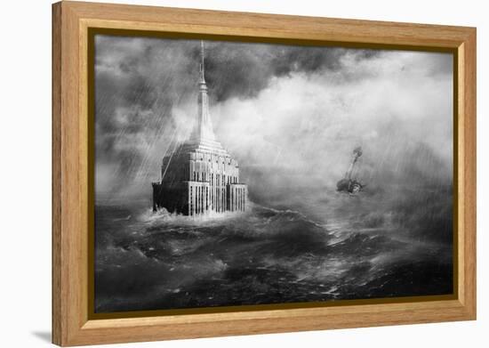 Endpire I-Alex Cherry-Framed Stretched Canvas