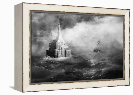 Endpire I-Alex Cherry-Framed Stretched Canvas