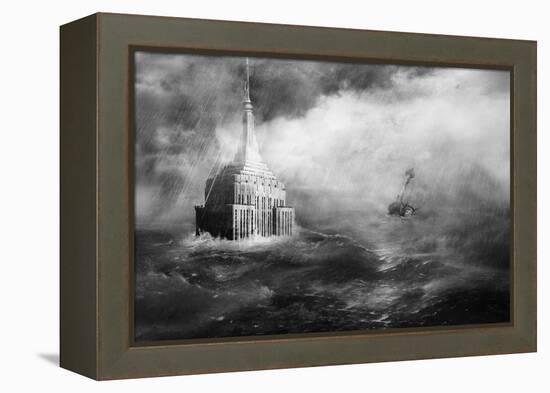 Endpire I-Alex Cherry-Framed Stretched Canvas