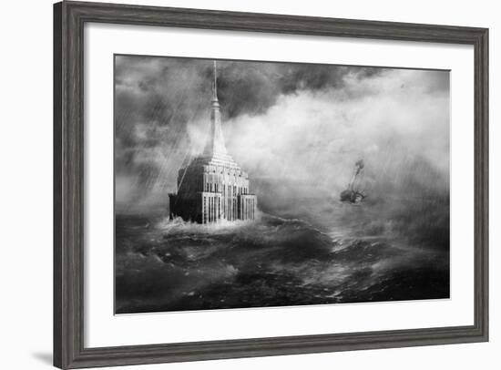 Endpire I-Alex Cherry-Framed Art Print