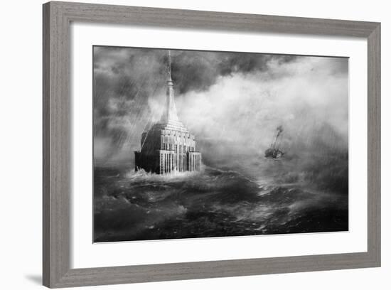 Endpire I-Alex Cherry-Framed Art Print