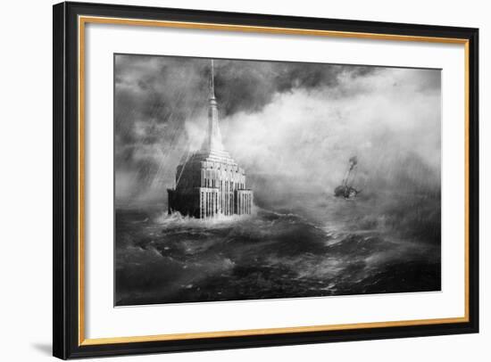 Endpire I-Alex Cherry-Framed Art Print