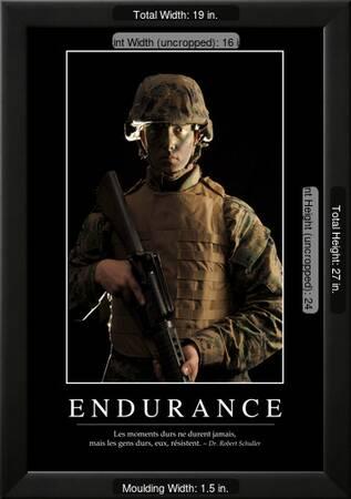 Endurance Citation Et Affiche D Inspiration Et Motivation Photographic Print Art Com