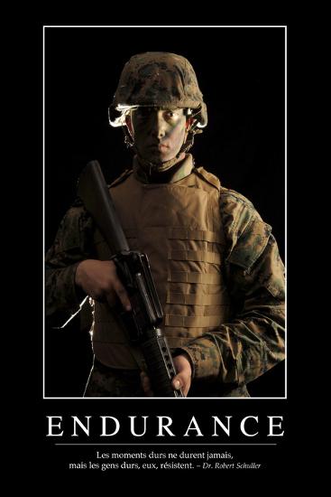 Endurance Citation Et Affiche D Inspiration Et Motivation Photographic Print Art Com