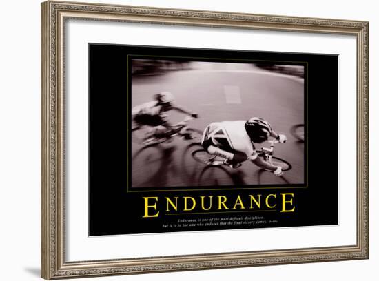 Endurance-null-Framed Art Print