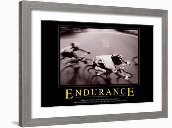 Endurance-null-Framed Art Print