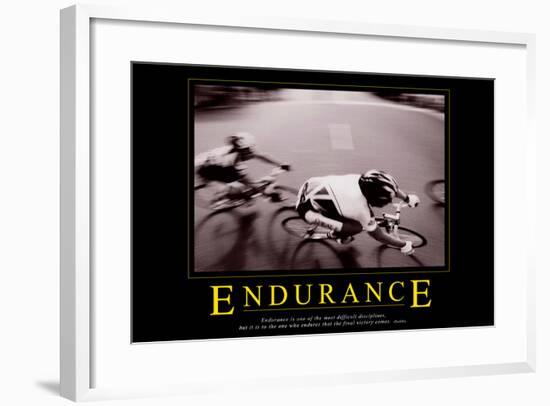 Endurance-null-Framed Art Print