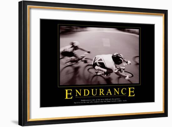 Endurance-null-Framed Art Print