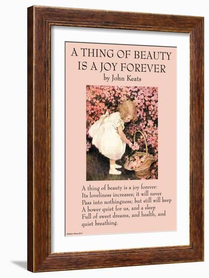 Endymion -A Thing of Beauty Is a Joy Forever-null-Framed Art Print