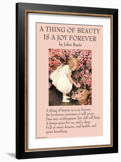 Endymion -A Thing of Beauty Is a Joy Forever-null-Framed Art Print