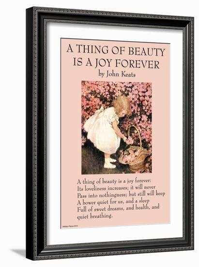 Endymion -A Thing of Beauty Is a Joy Forever-null-Framed Premium Giclee Print