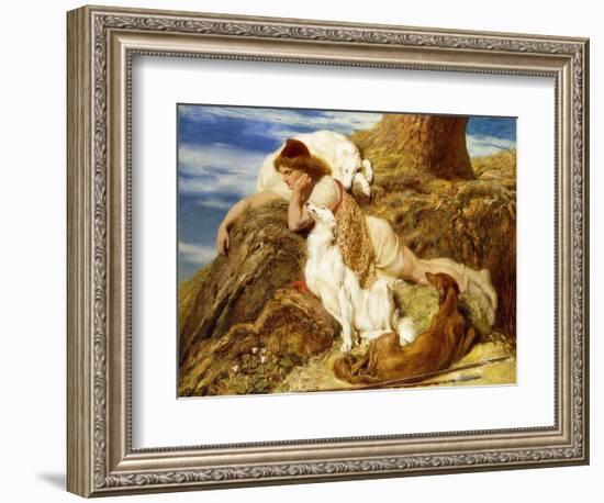 Endymion 'Ah! Well-A-Day, Why Should Our Young Endymion Pine Away'-Keats-Briton Rivière-Framed Giclee Print