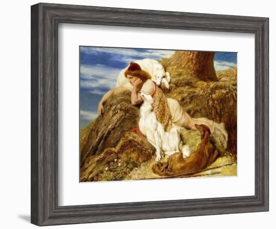 Endymion 'Ah! Well-A-Day, Why Should Our Young Endymion Pine Away'-Keats-Briton Rivière-Framed Giclee Print