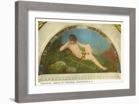 Endymion, Library of Congress, Washington D.C.-null-Framed Art Print