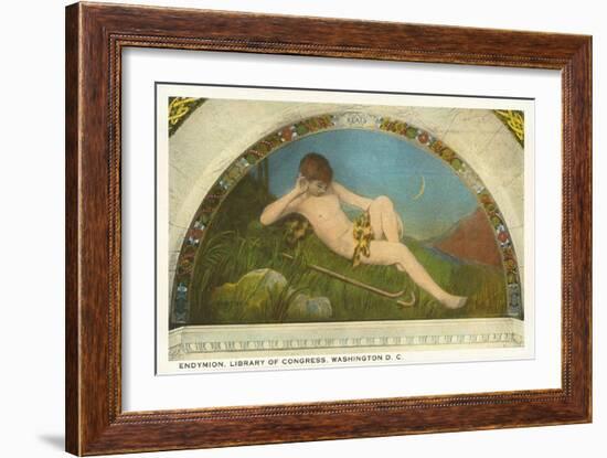 Endymion, Library of Congress, Washington D.C.-null-Framed Art Print