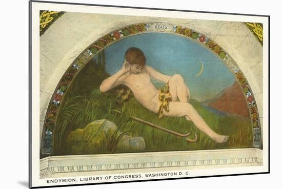 Endymion, Library of Congress, Washington D.C.-null-Mounted Art Print