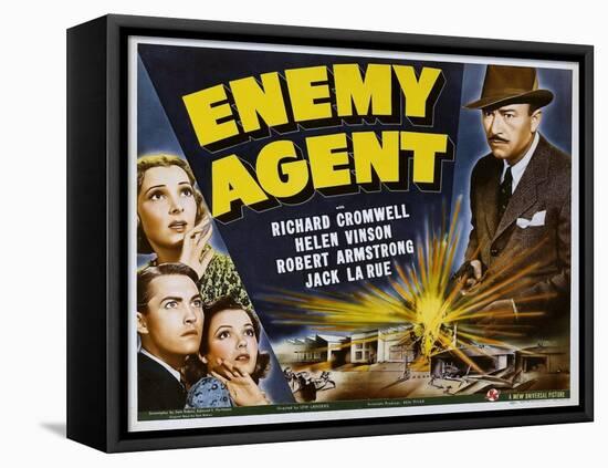 Enemy Agent, 1940-null-Framed Stretched Canvas