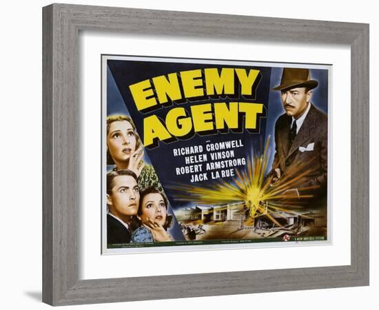 Enemy Agent, 1940-null-Framed Photo