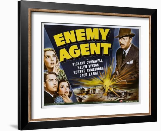 Enemy Agent, 1940-null-Framed Photo